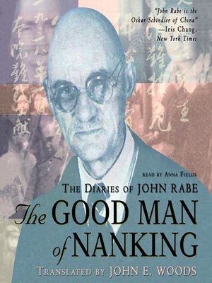cover image of The Good Man of Nanking